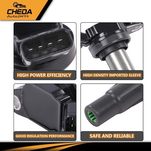 4Pcs Ignition Coils Denso Set Fit For 2009-2019 Toyota Corolla Prius 1.8L - Picture 6 of 9