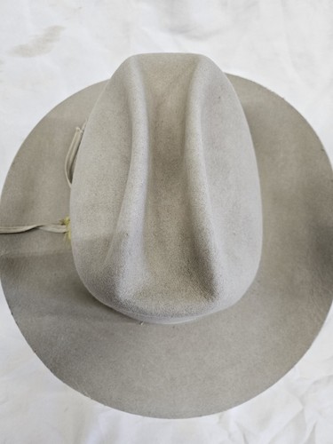 1960s Stetson XXX BEAVER OPEN ROAD 6 5/8 Fedora Hat Cowboy Western Hat Vtg 60s - Picture 6 of 23