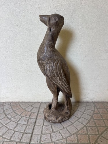 Madagascar Bird Mijoa Sakalava Statue Africa Tévelave Antique Collection 20th