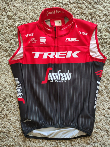 Trek Segafredo Team Bodyfit PRO Gore Windstopper Vest , Sportful Size: M NEW! - Picture 2 of 14