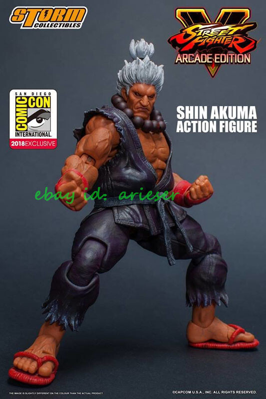 Storm Collectibles 1/12 Shin Akuma SF 5 In Stock New Toys