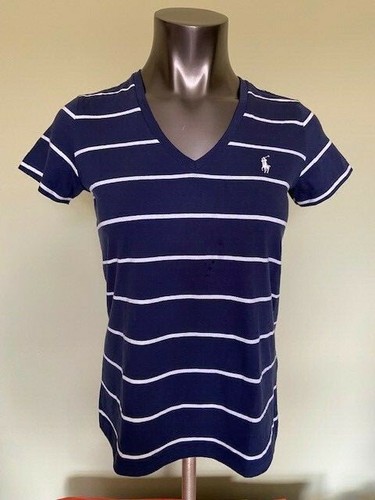 New Polo Ralph Lauren Women cotton Short Sleeve T shirt Various Colors - Picture 3 of 23
