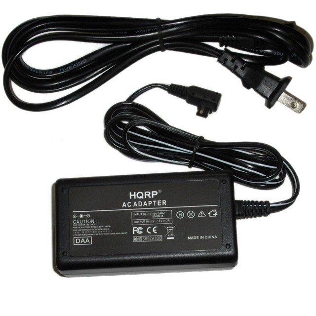 HQRP AC Adapter for Sony alpha DSLRA350 DSLRA550 ACPW10AM eBay