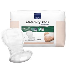 Abena Premium Maternity Pads, Perfect for Postpartum, Super Absorption, 14 Co...