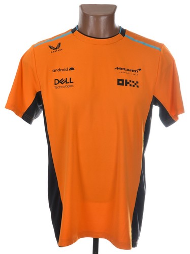 MCLAREN MERCEDES PIASTRI NORRIS ERA FORMULA 1 2023/2024 TEAM SHIRT CASTORE S