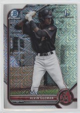 2022 Bowman Chrome Prospects Mega Box Mojo Refractor Alvin Guzman #BCP-18 2l4