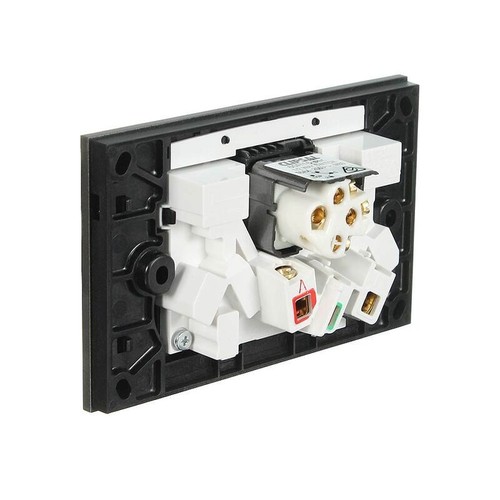 Clipsal by Schneider Electric CLIPSAL SATURN 4025XA-HB | 10Amp Double Power Poi - Picture 5 of 5
