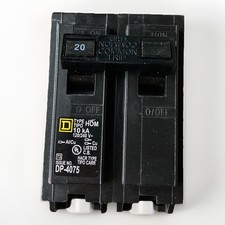 Square D - HOM220CP Homeline 20 Amp Two-Pole Circuit Breaker
