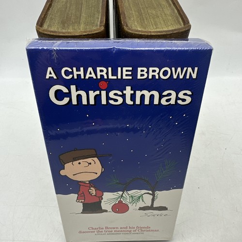 1990 Vtg A Charlie Brown Christmas VHS Tape Factory Sealed - 629 - Picture 2 of 7