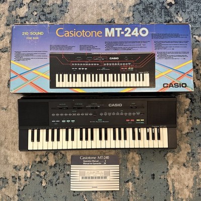 Casio Casiotone Mt-240 49 Key Electronic Keyboard Synth 210