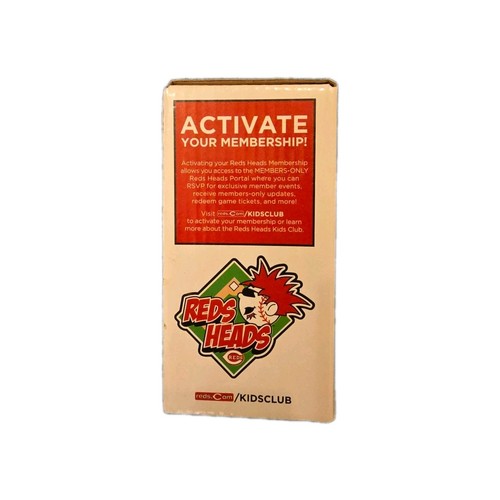 Cincinnati Reds "REDS HEAD" 2018 Official Members Bobblehead -Rare- - Picture 4 of 6