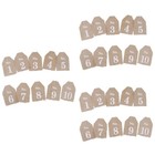  Set of 3 Tischnummern Tischschilder Für Die Hochzeit Tischnummernzeichen