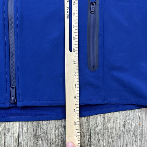 Nuevo con etiquetas Chaleco de Golf Stitch Para Hombres 2XL XXL Azul SWS Sistema Meteorológico Doble Cremallera Ligero - Imagen 12 de 12