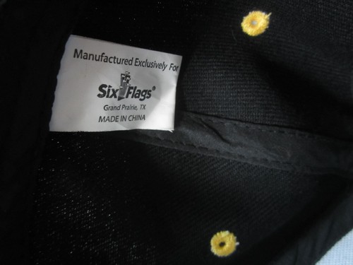 Batman Hero Snapback Cap hergestellt exklusiv für Six Flags Grand Prairie, TX - Bild 7 von 12