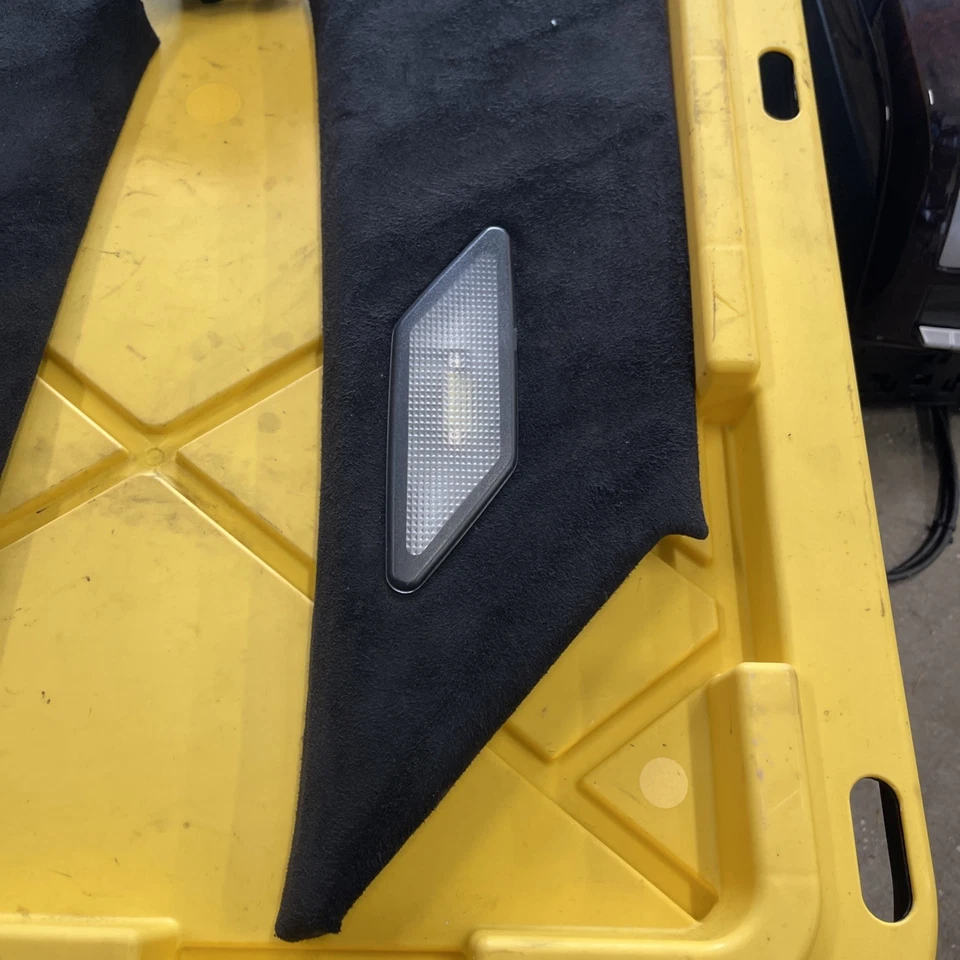 BMW M3 E36 1992-1999 negro cupé par C pilar juego de cubiertas LEER DESCRIPCIÓN Foto 4 de 4