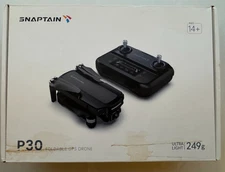 Snaptain P30 Foldable GPS Drone Ultra Light 249g 4KUHD 20 Minute Flight - NEW
