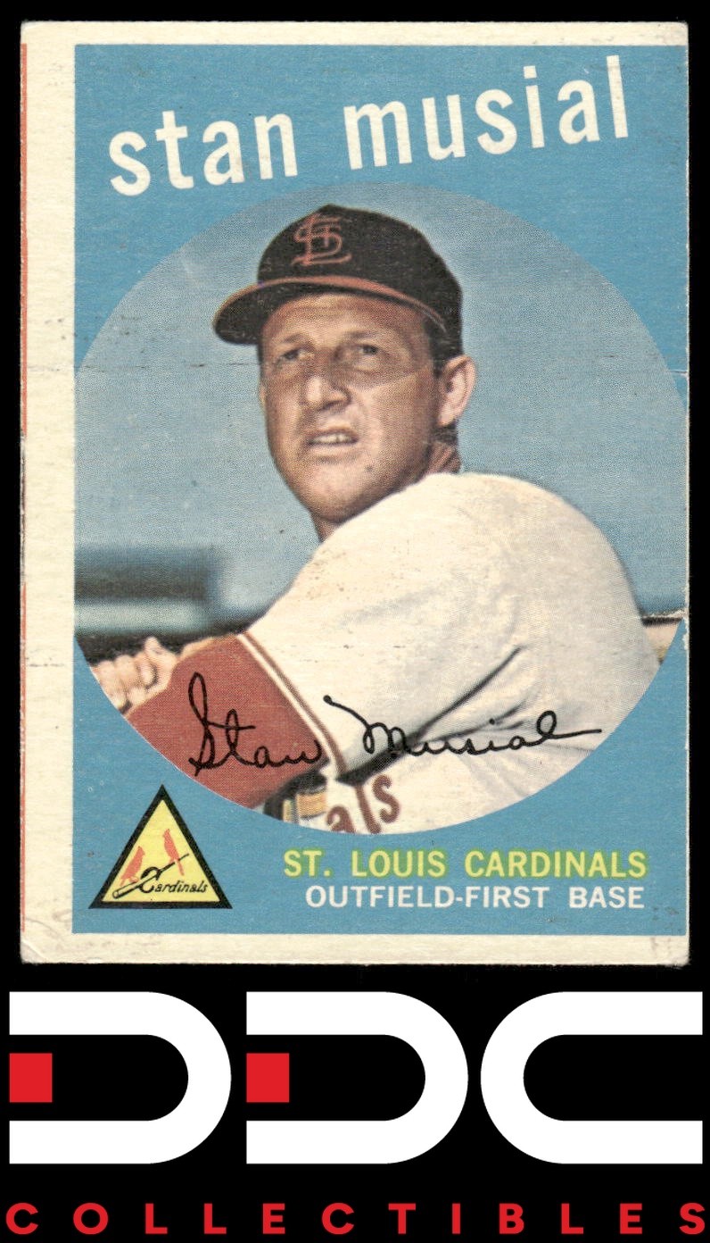 1959 Topps Set-Break #150 Stan Musial (marked)