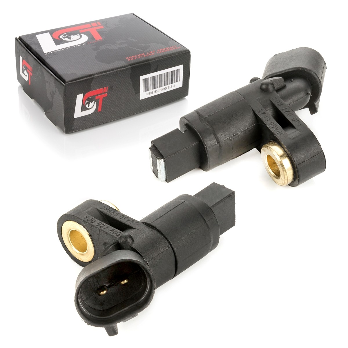 2X ABS Sensor Set Front For VW BORA GOLF III IV CADDY CORRADO PASSAT B4 POLO
