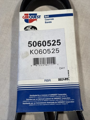 Serpentine Belt-Premium OE Micro-V Belt CARQUEST K060525 6PK1342 Free Shipping - Picture 2 of 3