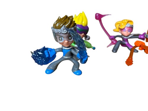 Ninja Kidz Lote De Figuras 12 Piezas Momia Disco Niña Niño - Imagen 5 de 9