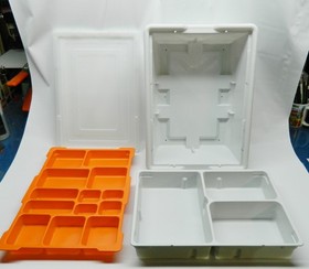 Lego Mindstorms Sets #9797 & #9719 Parts & Pieces PLUS DACTA storage bin w/trays