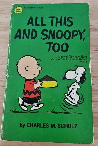 De colección Rústica Think Thinner, Snoopy & All This And Snoopy, Too Charles Schultz - Imagen 7 de 12
