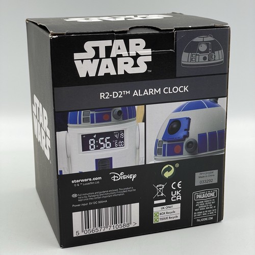 Star Wars • R2-D2 Alarm Clock with Sound Effects • New in Box - Picture 9 of 10