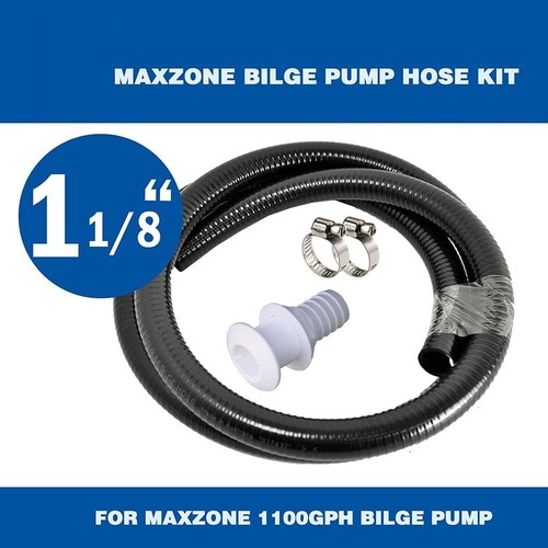 Complete 1-1/8 Inch Hose Kit for Bilge Pump Installation - Durable and Flexible - Picture 4 of 7
