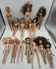 Vintage Barbie Doll Parts Lot 14 Pieces Heads Bodies TLC Repair Mattel 1966+