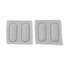 Laptop Rubber Bumper Feet pads Dell Latitude 5480 5490 5400 5580 5590 5495 gray