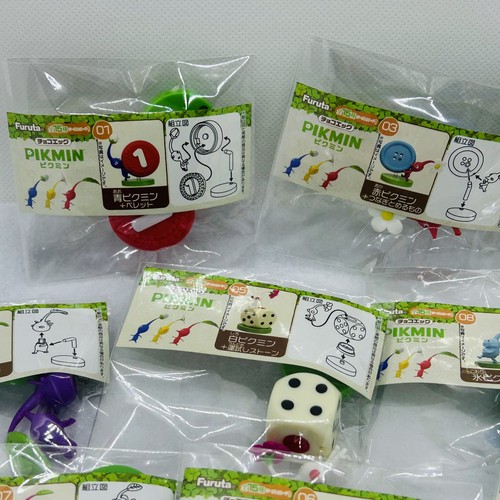 Pikmin Mini Figur Komplettsatz 16 Schoko Ei Figuren Japan 2025 - Bild 2 von 12