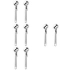 8 PCs Edelstahl -Eisgräben -Werkzeuge Obst Melon Baller Löffel für den