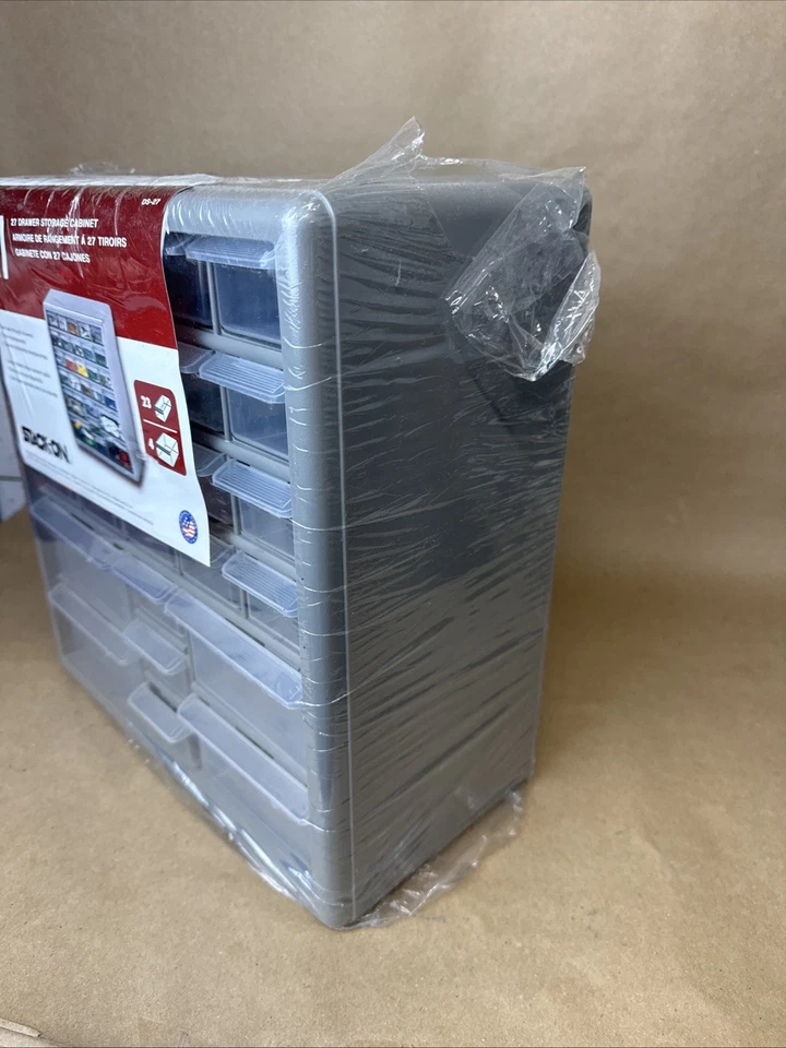 Stack-On Hardware & Craft Storage Cabinet 27 Drawer Organizer Made In USA - Image 2 of 4