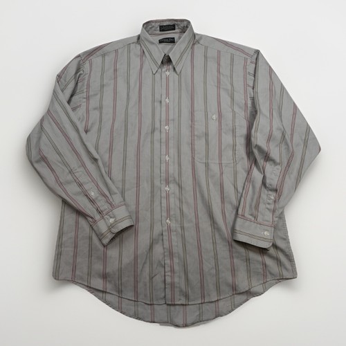 Christian Dior Vtg Monsieur Button-Up Long Sleeve USA Made Shirt Men Sz 16.5 34 - Picture 1 of 16