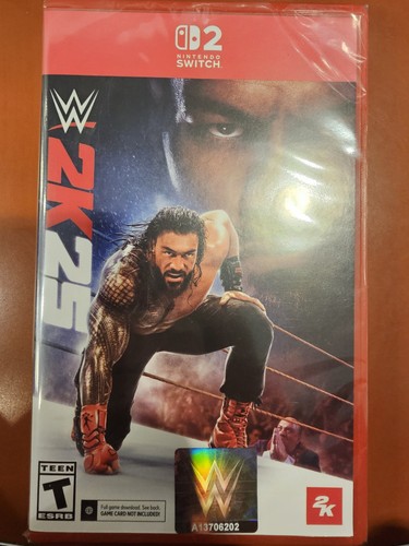 WWE 2K25 (Code-In-Box) - Nintendo Switch 2 SEALED, BRANDNEU - Bild 1 von 5