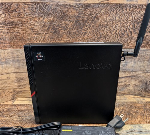 Lenovo ThinkCentre M715q Tiny PC AMD Ryzen 5 2400GE 16GB 256GB WIN 11 PRO WiFi - Picture 8 of 13