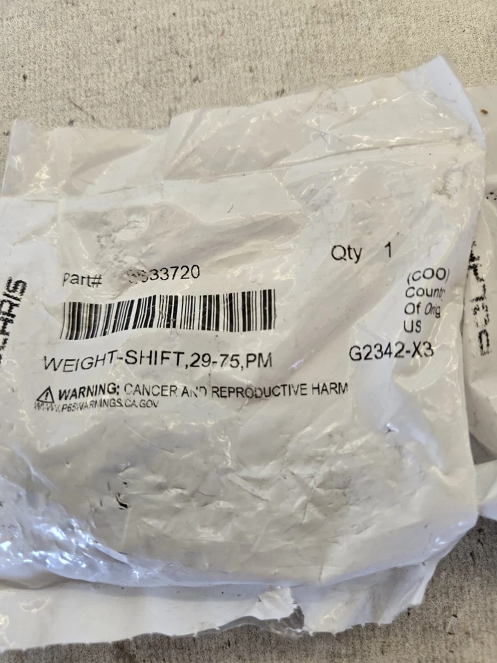 Cambio de peso Polaris 5633720, lote de 2 Foto 2 de 4
