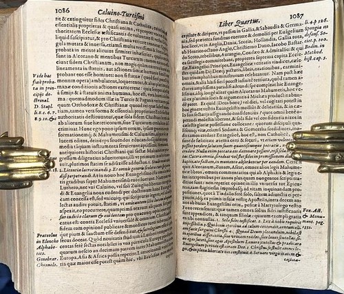 Rare 1603 Wm Rainolds 'Calvino-Turcismus' Anti Calvin Theology Christian / Islam - Imagen 17 de 20