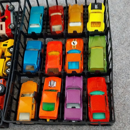Matchbox Superfast Carrybox All Near Mint To Mint, No22 Pontiac Purple Included - Picture 6 of 12
