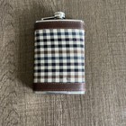 Stainless steel 8 oz flask - Tartan Cover