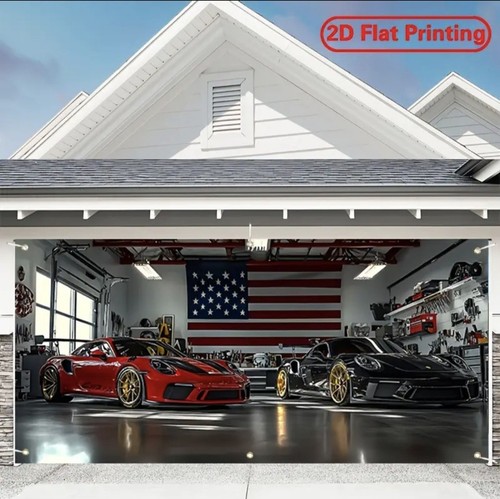 Porsche GT3RS 911 Polyester 2D Poster 400x180cm Werkstatt CupRennsport Legen4709 - Bild 6 von 8