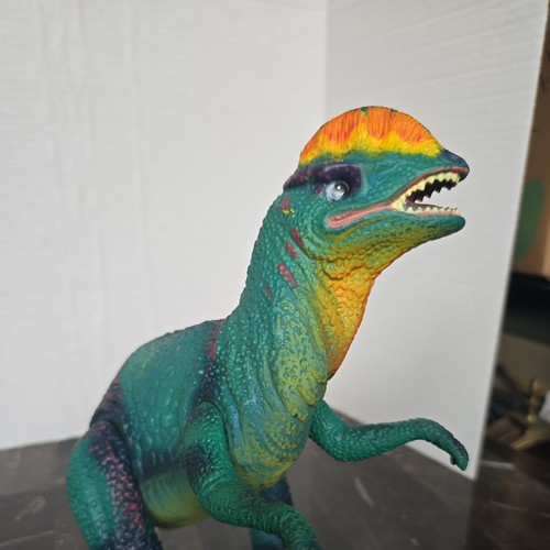 Thunder Beasts Dilophosaurus große Dinosaurier Figur nur lose 1993 Himmel Kinder - Bild 7 von 8