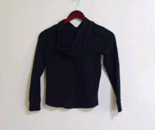 Justice Girl's Hoodie : Size 7 : Black Color : Long Sleeve:Pullover: Activewear - Picture 2 of 7