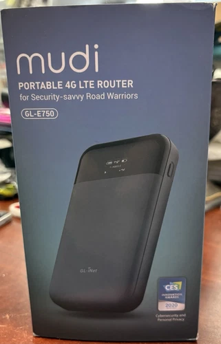 GL.iNet GL-E750(MUDI) 4G LTE VPN TOR GLOBAL PORTABLE ROUTER OWRT SEALED UNLOCKED