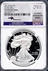 2021-W $1 Silver American Eagle Ty1 PF 70 Ultra Cameo NGC # 6245738-277 + Bonus