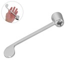 Water Faucet Knob: Bathroom Sink Metal Bathtub Tap Handles for Cold Water -