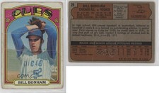 1972 Topps Bill Bonham (Yellow Under C and S in Cubs) #29 Rookie RC
