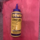 LOT OF 2 Irwin Strait-Line  8 oz Blue Standard Marking Chalk, 2 Pcs