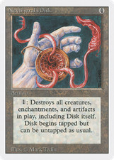 Nevinyrral's Disk (HP) Revised Edition 3ED Magic MTG