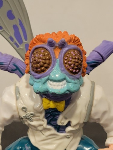 Vintage TMNT Baxter Stockman 4 Zoll Action Figur Playmates 1989 - Bild 2 von 7